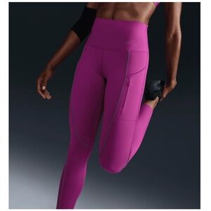 Nike leggings with pockets new size large